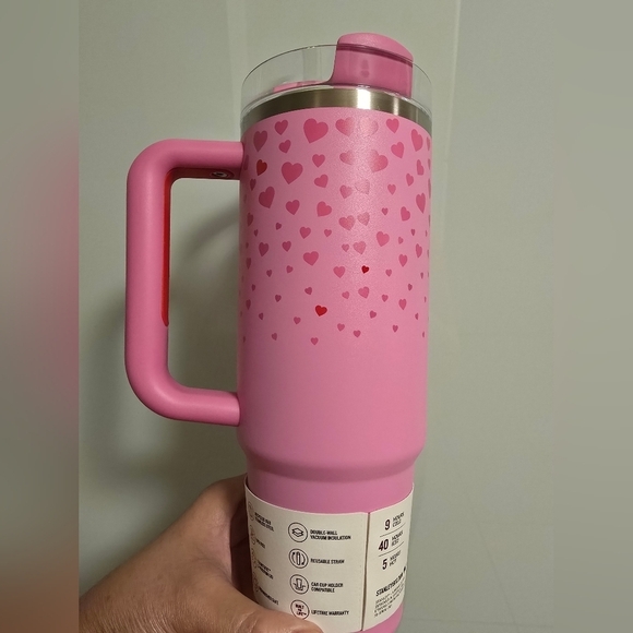 NWT Stanley Target 2025 Valentine's Limited Ed Collab Flowstate Quencher 30 oz - Picture 3 of 10